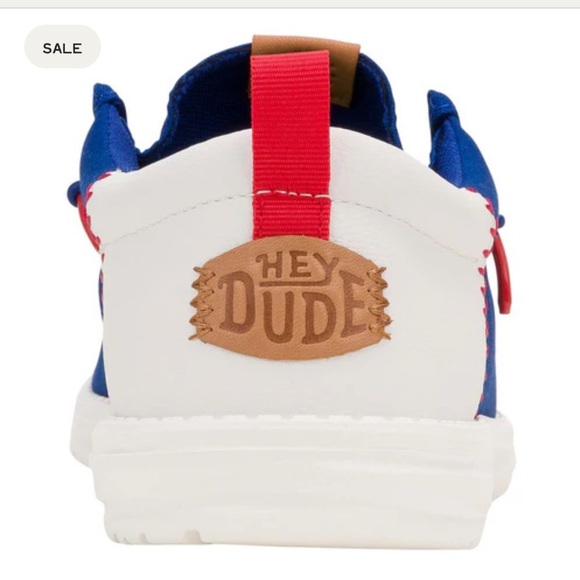 MLB Cubs Royal Blue and White Wally Funk Shoes - Picture 3 of 3